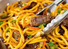 Beef Lo Mein recipe