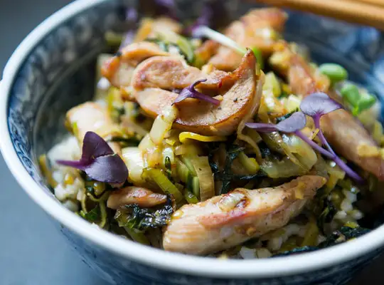 Stashcook | Stir-Fried Chicken and Bok Choy