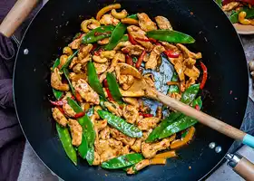 Easy Chicken Stir Fry Recipe (With Vegetables And Cashew) recipe