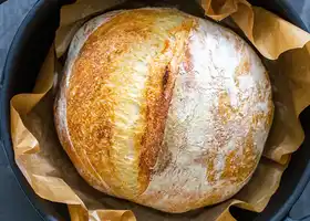 Dutch Oven No Knead Bread recipe