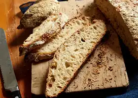 Sourdough No-Knead Bread recipe
