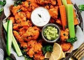 Air Fryer Buffalo Cauliflower Wings recipe