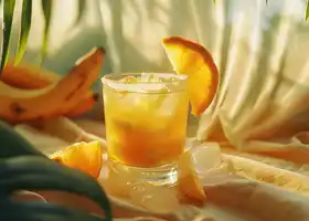 Tropical Banana Rum Cocktail recipe