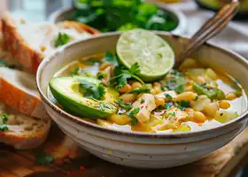 Hearty Chicken and White Bean Stew with Lime recipe