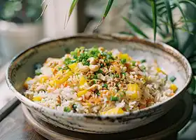 Cashew & Mango Fried Rice recipe
