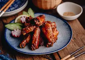 Orange Teriyaki Chicken Wings recipe