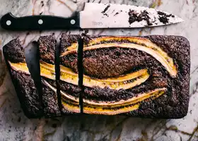 Double Chocolate Banana Bread recipe