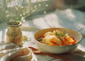 Quick Spicy Napa Cabbage Kimchi recipe