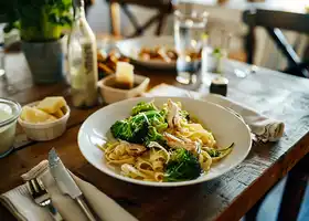 Chicken & Broccoli Pasta with Homemade Alfredo recipe