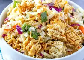 Ramen Noodle Salad (+Video) recipe