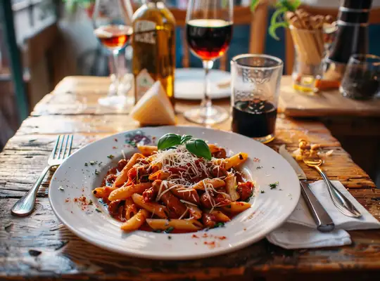 Stashcook | Pasta with Spicy Sausage and Tomato Sauce