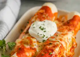 Leftover Turkey Enchiladas recipe