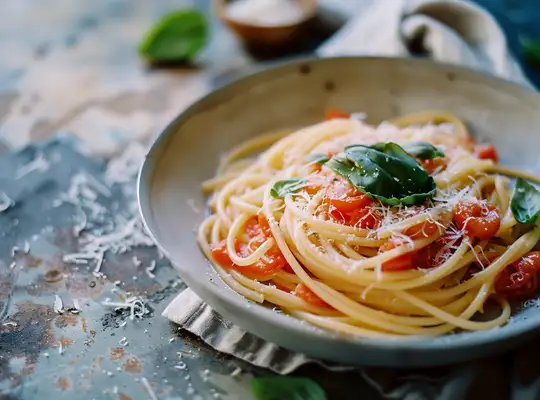 Stashcook | Creamy Tomato Basil Spaghetti