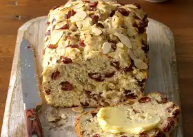 Cranberry Orange Almond Quick Bread recipe