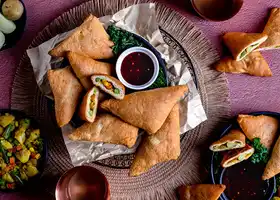 Easy Crescent Samosa (Indian Style Sandwiches) recipe