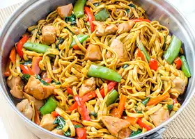 Chicken Lo Mein - Homemade Takeout Style! recipe