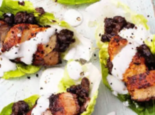 Stashcook | Pork and black bean lettuce tacos | Asda Good Living