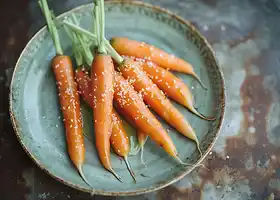 Honey Glazed Miso Carrots recipe