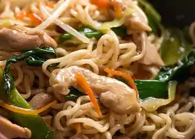 Chow Mein Ramen Noodles recipe