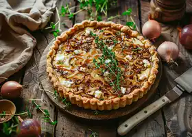 Caramelized Onion and Feta Tart recipe