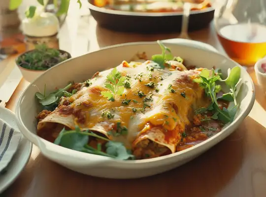 Easy 30 Minute Turkey Enchiladas Recipe