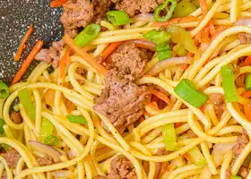 Ground Beef Lo Mein recipe