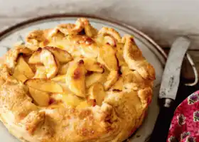 Apple and custard pie recipe
