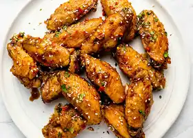 Honey Garlic Chicken Wings Recipe recipe