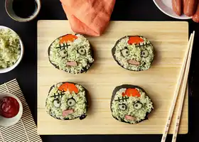 Frankenstein Sushi recipe