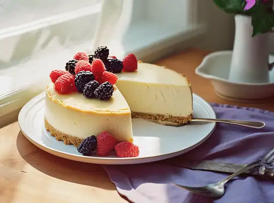 Vegetarian New York Cheesecake Recipe