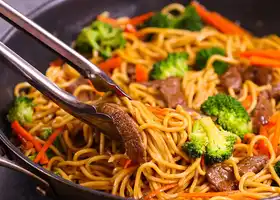 Garlic Beef Lo Mein recipe