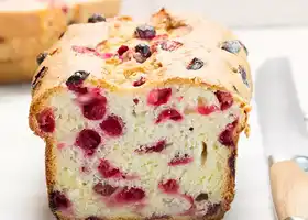 Festive Gluten Free Cranberry Bread recipe