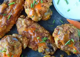 Baked Buffalo Chicken Wings recipe