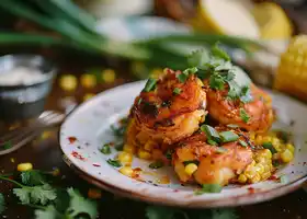 Spicy Shrimp Corn Fritters recipe