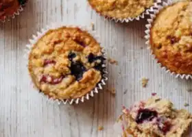 Nadiya Hussain's very berry breakfast muffins | Asda Good Living recipe