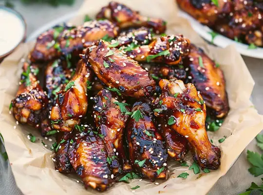 Dairy Free Honey Garlic Wings Recipe