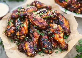 Dairy Free Honey Garlic Wings recipe