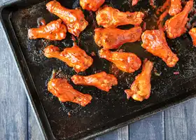 Unbelievable Baked Buffalo Wings recipe