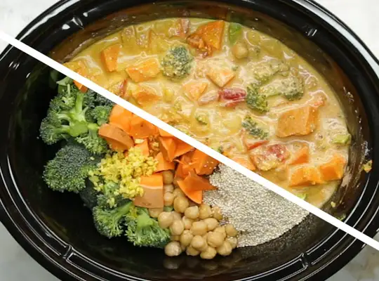 Stashcook | Slow Cooker Coconut Curry Recipe by Tasty