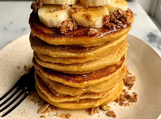 Stashcook | Healthy Gluten-free Pumpkin Pancakes
