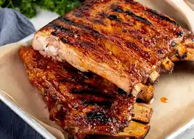 Perfect Grilled Ribs (Spareribs, Baby Back, or St. Louis-style) recipe