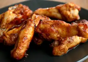 Apple BBQ Sauce Chicken Wings recipe