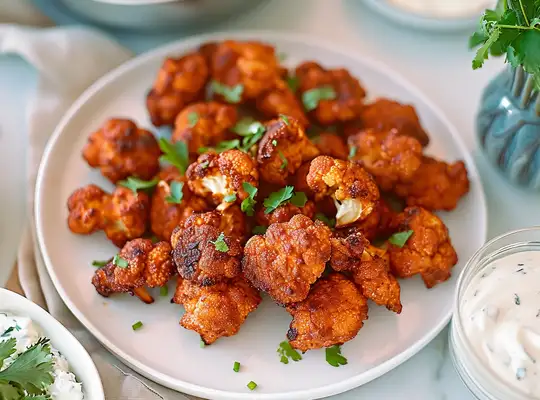 Dairy Free Cauliflower Wings Recipe