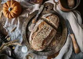 Rustic Whole Wheat Sourdough Bread recipe