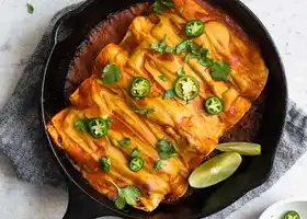 Vegan Lentil Enchiladas recipe