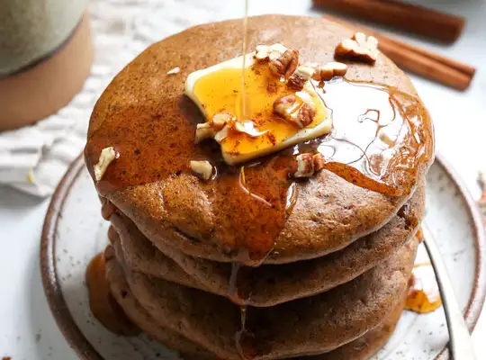 Stashcook | Paleo Pumpkin Pancakes