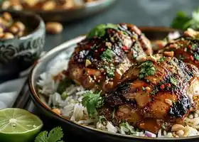Grilled Chicken Thighs with Spicy Tamarind Sauce recipe