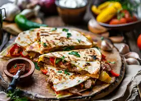 Turkey and Sausage Quesadillas recipe