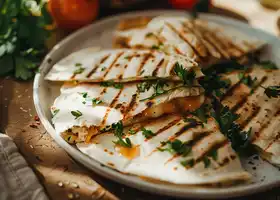 Honey Mustard Chicken Quesadillas recipe