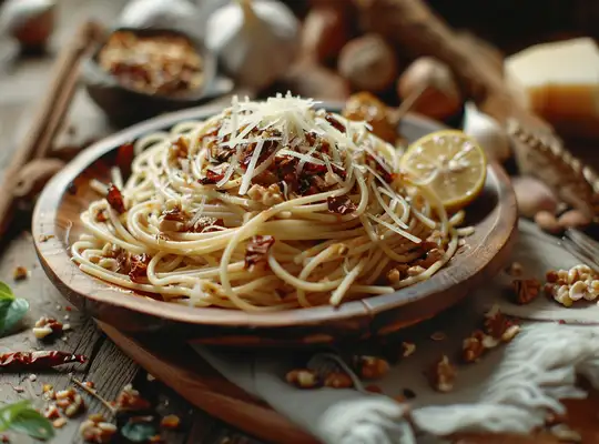 Stashcook | Sun-Dried Tomato and Walnut Spaghetti